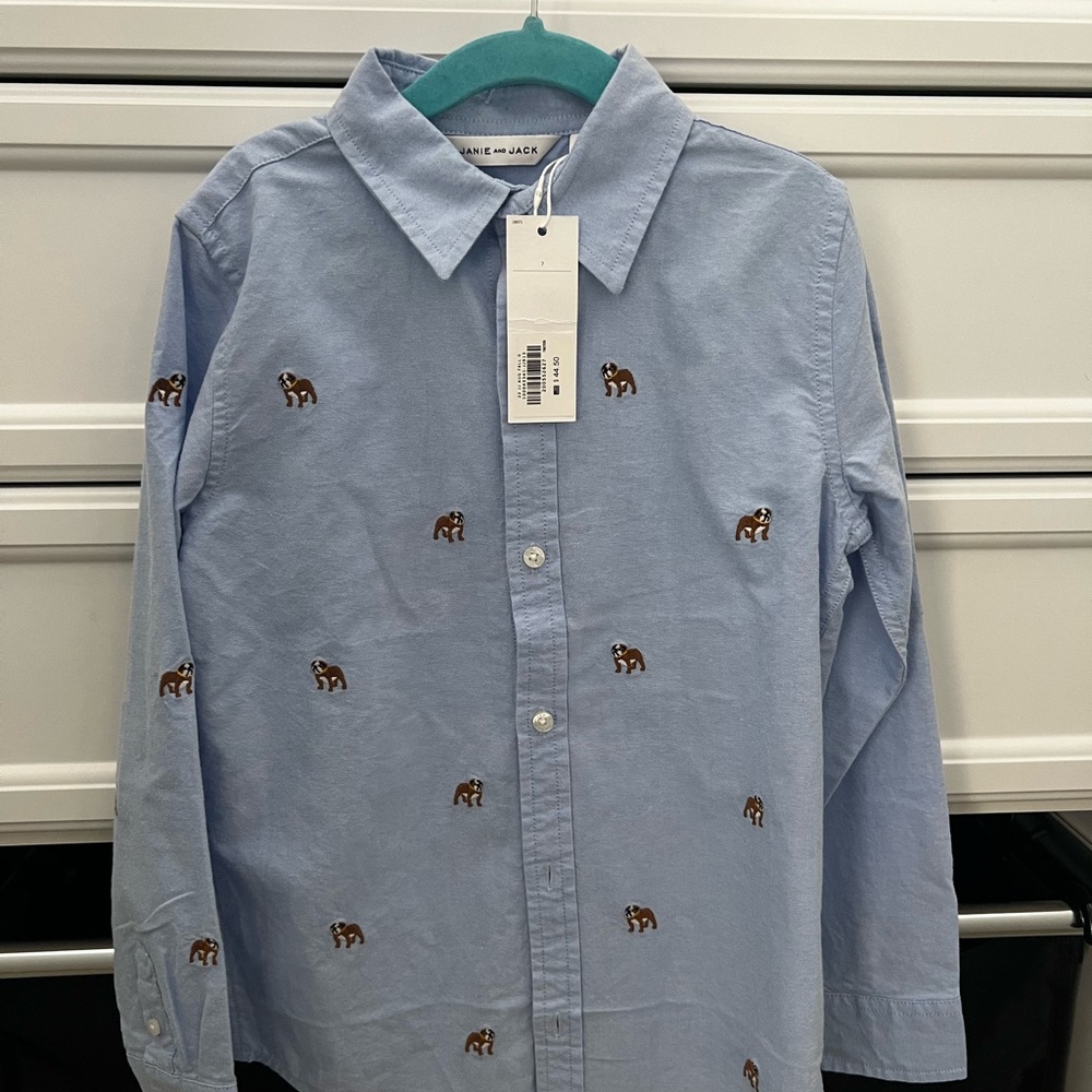 Boys Janie and Jack NWT Oxford shirt
